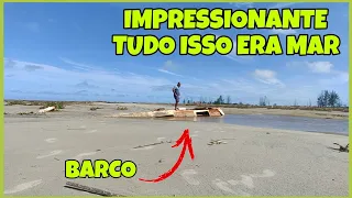 O MAR ESTÁ RECUANDO EM ILHA COMPRIDA? / QUEBRANDO A ROTINA