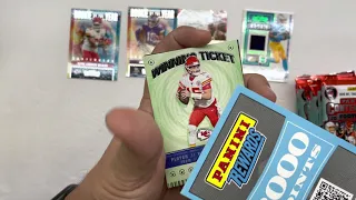 First look!! 2020 Panini Contenders Football Mega Box and Blaster! Insane point pull!