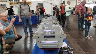 Arkmodel Ships and Submarines in Hobbymesse Leipzig Exhibition Video Mix-cut