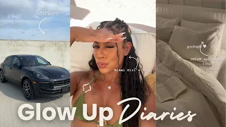 GLOW UP DIARIES| Manifesting your DREAM LIFE, I got my DREAM car, quick MIAMI trip, apartment tour