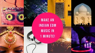 FL Studio 20 | How to Make an Indian EDM Music in 1 Minute!! | FL STUDIO TIPS | FREE FLP #Shorts