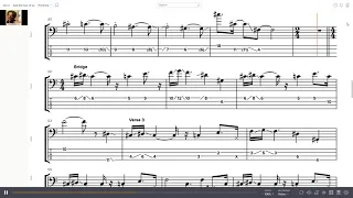 Grover Washington Jr. ft. Bill Withers - Just The Two of Us Bass Tabs