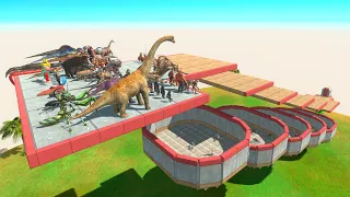 Jump Over Alien Hole - Animal Revolt Battle Simulator