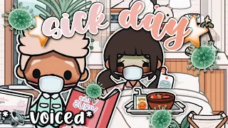 Sick Day! *GOING TO THE DOCTORS* 😷🦠 || 🔊 VOICED || Toca Boca Roleplay