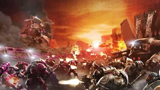 Warhammer 40,000:Dawn of War—SoulStorm.Прохождение игр ,часть 68. за  Космодесант.(без комментариев)