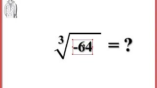 Cubed root of  -64