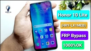 Huawei Honor 10 Lite HRY-LX1MEB FRP Bypass | Frp Bypass Android 10 Without Pc | PPRM 24