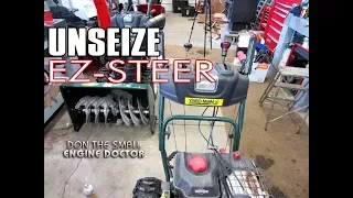 HOW-TO Unseize The EZ-STEER On A Snowblower