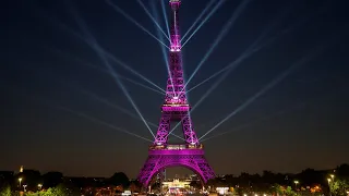 La Tour Eiffel fête ses 130 ans avec un spectacle son et lumière inédit | AFP Images