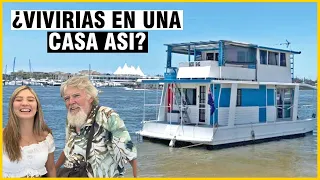 ¿VIVIR SOBRE EL AGUA? Tienes que ver esta CASA FLOTANTE