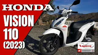 Honda Vision 110 (2023) | Probefahrt, Walkaround, Soundcheck, 0 auf 100 km/h | VLOG 490
