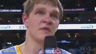 2014.04.10 - Timofey Mozgov, Kenneth Faried & Randy Foye Full Combined Highlights at Warriors