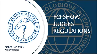 Положение о судьях FCI. Как стать судьей FCI | «Ответственное собаководство онлайн»