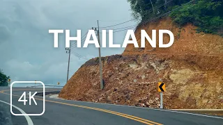 Thailand 4K - Mountain Scenic Drive - Ranong 🇹🇭