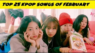 Top 25 Kpop Songs of February 2023