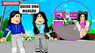 A MENINA POBRE ACHOU UM COLAR MÁGICO | Historinhas Brookhaven RP🏡 | Roblox