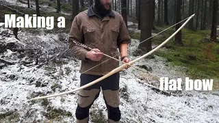 Bow making - Making an Elm self bow
