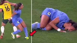 Selma Bacha Injury vs Australia