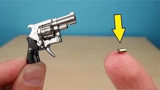 MICRO REVOLVER DE 2MM QUE DISPARA MICRO MUNICIONES