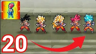 todas las transformaciones de goku (Gameplay)