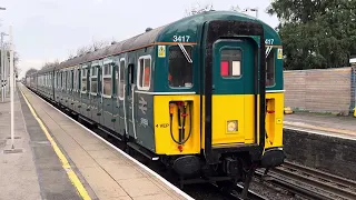 3417 Shunts back into the depot to collect 73119