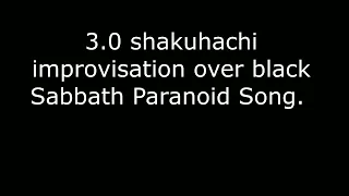 Adding Shakuhachi 3.0 to Heavy Metal- Paranoid