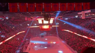 Calgary Flames Intro vs. Red Wings March 12, 2022 (80s Night)