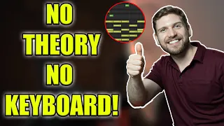 HOW TO MAKE MELODIES WITHOUT MUSIC THEORY USING MY FREE MIDI PACK! THE BEST METHOD I GUARANTEE IT!