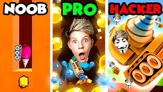 NOOB vs PRO vs HACKER - Ground Digger! Prezley