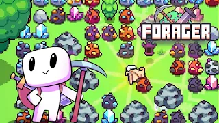 Forager - How To Get Resources And XP FAST!
