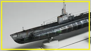 1/350 Gato Class Submarine Full Build (AFV Club)