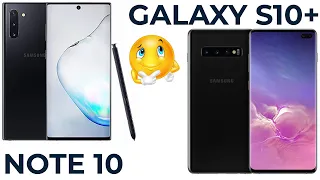 Samsung Galaxy Note 10 vs S10 Plus. Кто же лучший?!😏