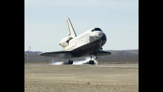 Space Shuttle Discovery Landing Edwards Air Force Base