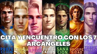 Llamado a los 7 Poderosos Arcángeles del Trono de Dios 💙💛💖🤍💚🧡💜