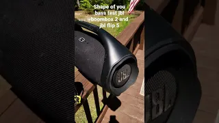 Jbl boombox 2 bas test - shape of you bass boosted