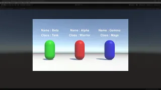 Scriptable Objects Quick Demo in Unity Game Engine
