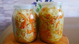 Капуста по корейски с морковью Вкуснее салата из КАПУСТЫ ещё не ела!