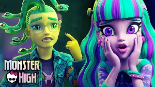 Twyla's Nightmares Are Out of Control! w/ Deuce, Clawdeen & Draculaura | Monster High