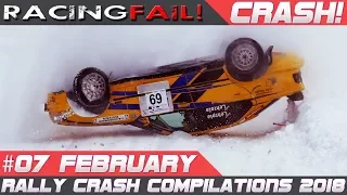 Racing and Rally Crash Compilation Week 7 February 2018 | RACINGFAIL