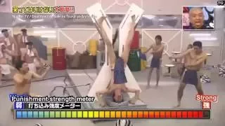 Hilarious Japanese Game Show Punishes Participants By Beating Their BALLS Upside Down