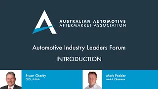 Automotive Industry Leaders Forum - Introduction