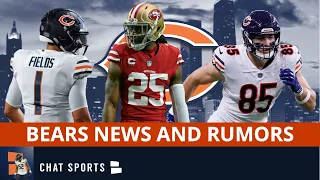 Chicago Bears Rumors: Sign Richard Sherman? Ian Rapoport On Justin Fields + Cole Kmet Breakout Year?