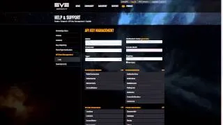 EvE Online Tutorials: New API KEY Creation