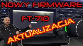 Aktualizacja oprogramowania YAESU FT-710. Krok po kroku.