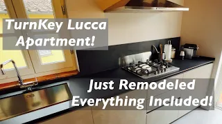 TurnKey Lucca Apartment Tour! EVERYTHING Included. Historic Center! Brand New On Market! 🥳