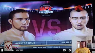 Akihiro Gono Vs Dan Hardy - UFC Undisputed 3 Fight Simulation