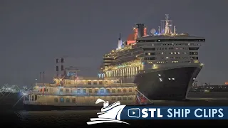 Cruise Ships, Lock Action, night view of LADY LIBERTY, and more! - StreamTime LIVE Ships Clips