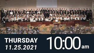 11/25/2021 Thursday 10am - Full Service