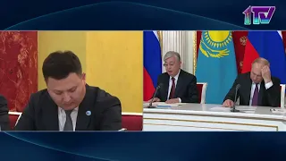 29.11.22. Токаев на встрече с Путином: Северо-Казахстанская область – важная экономическая зона