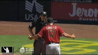 Ejection 02 - Umpire Mark Ripperger Ejects Torey Lovullo